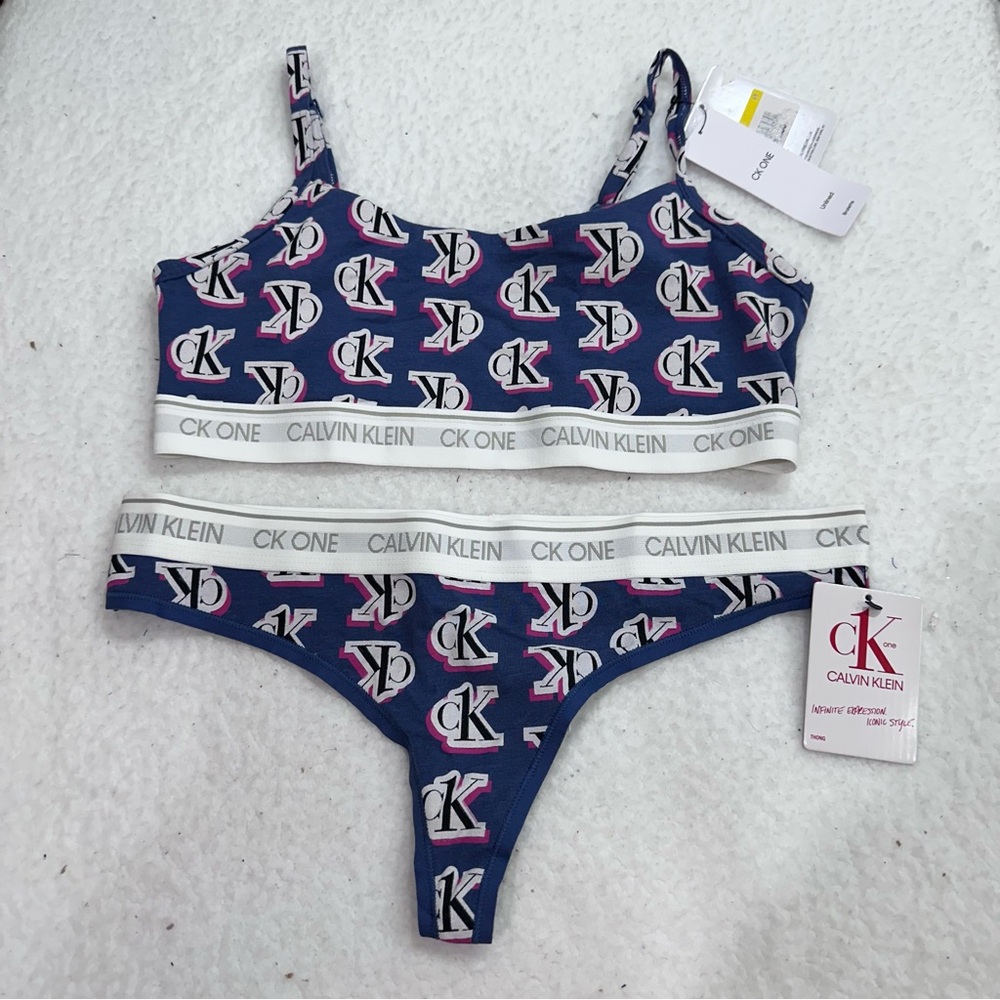 Calvin Klein Bralette and Panty Set